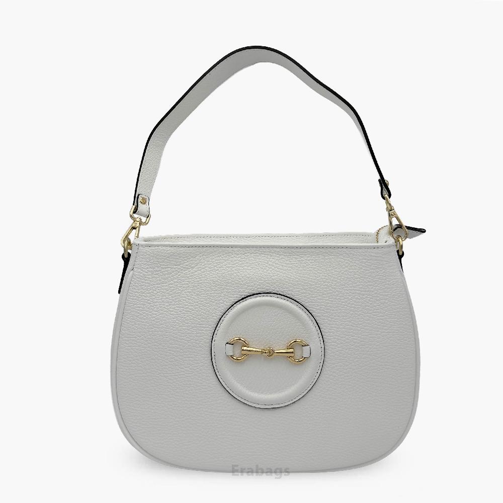 Shoulder Bag in Genuine Leather Made in Italy EB10086