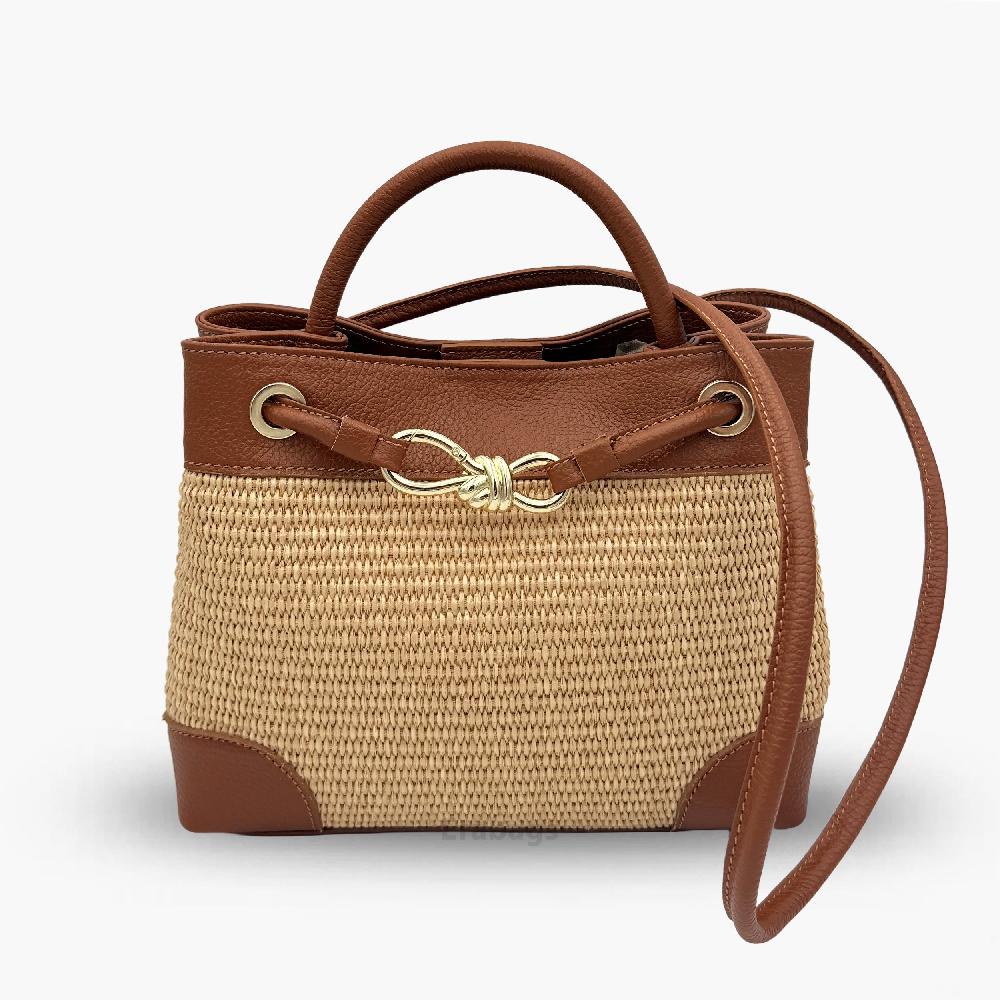 意大利制造 EB10089 真皮单肩包 可调节肩带