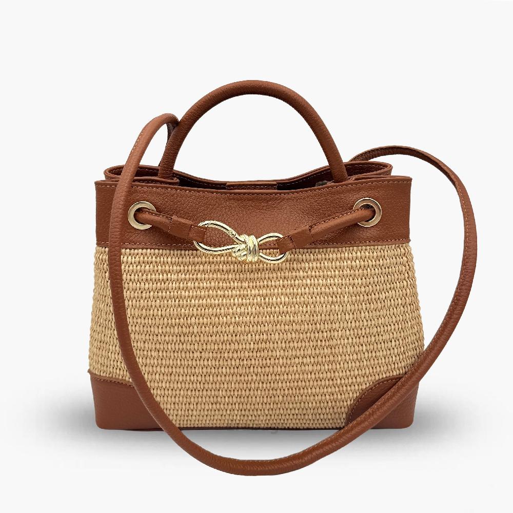 意大利制造 EB10089 真皮单肩包 可调节肩带