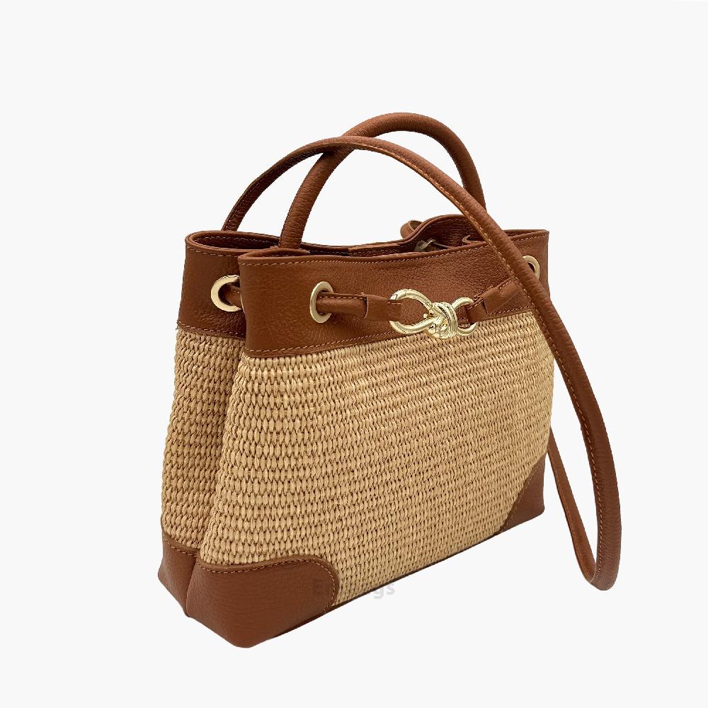 意大利制造 EB10089 真皮单肩包 可调节肩带