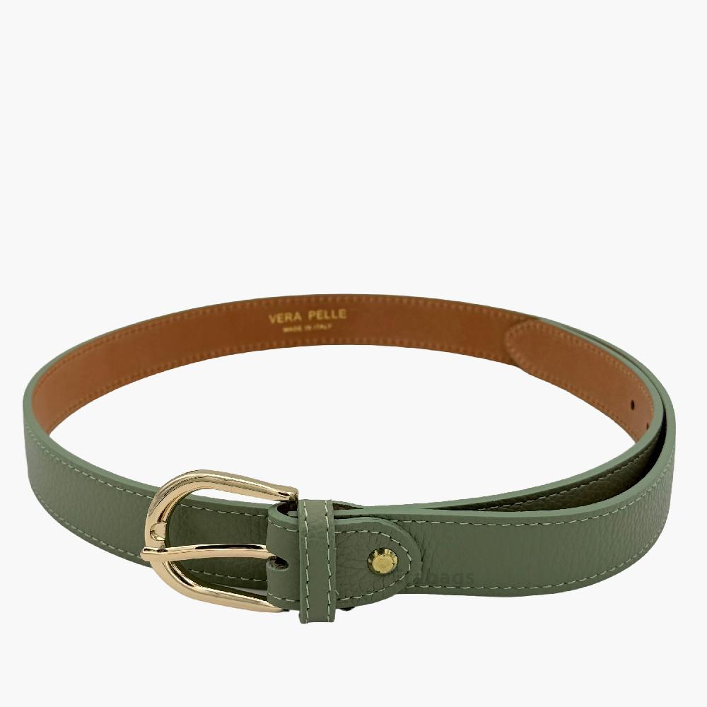 Ceinture en cuir véritable Made in Italy EZ10098
