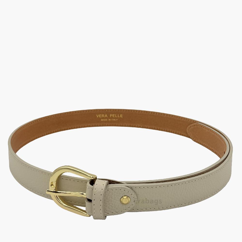 Ceinture en cuir véritable Made in Italy EZ10098
