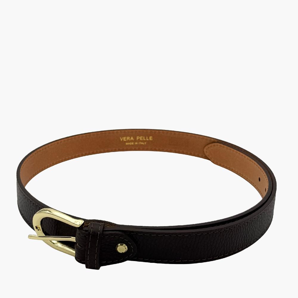 Ceinture en cuir véritable Made in Italy EZ10098