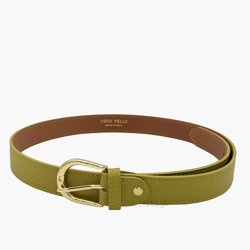 Ceinture en cuir véritable Made in Italy EZ10098