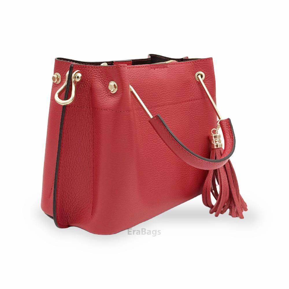 Sac à main en cuir véritable Made in Italy EB10094