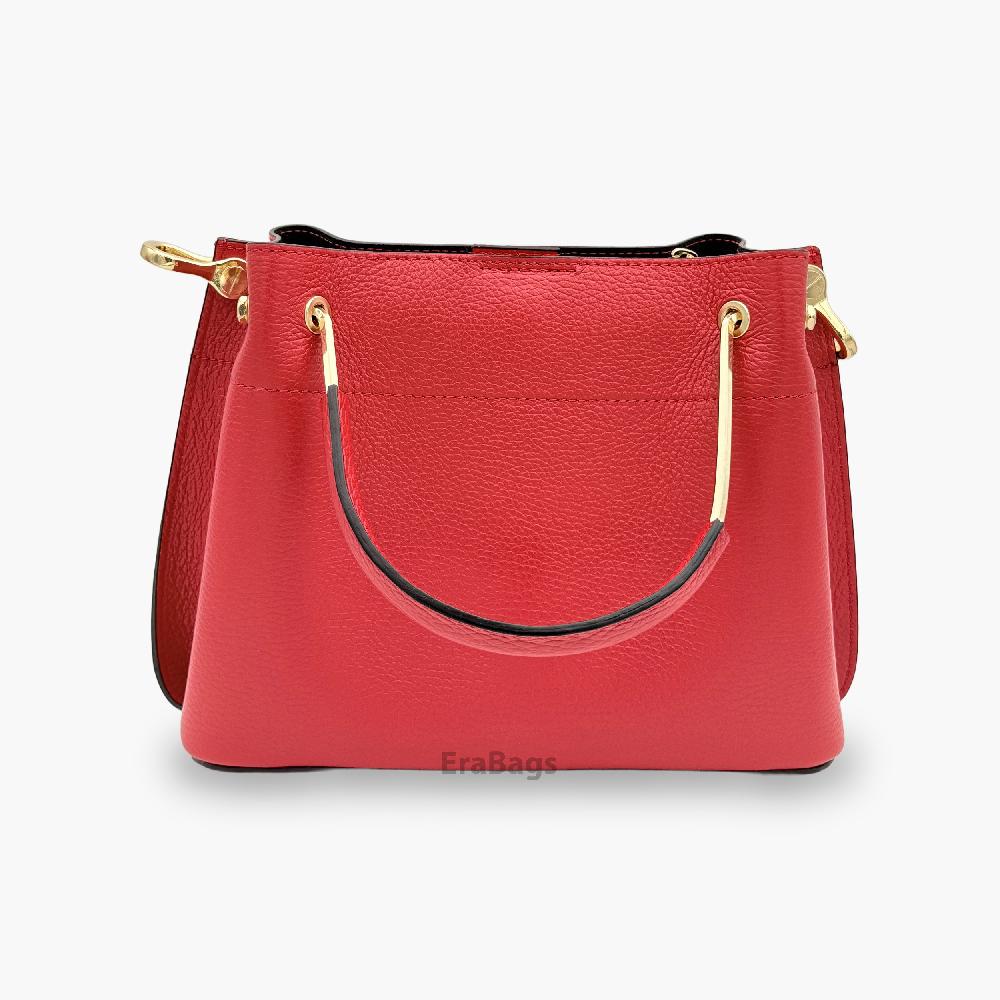 Sac à main en cuir véritable Made in Italy EB10094