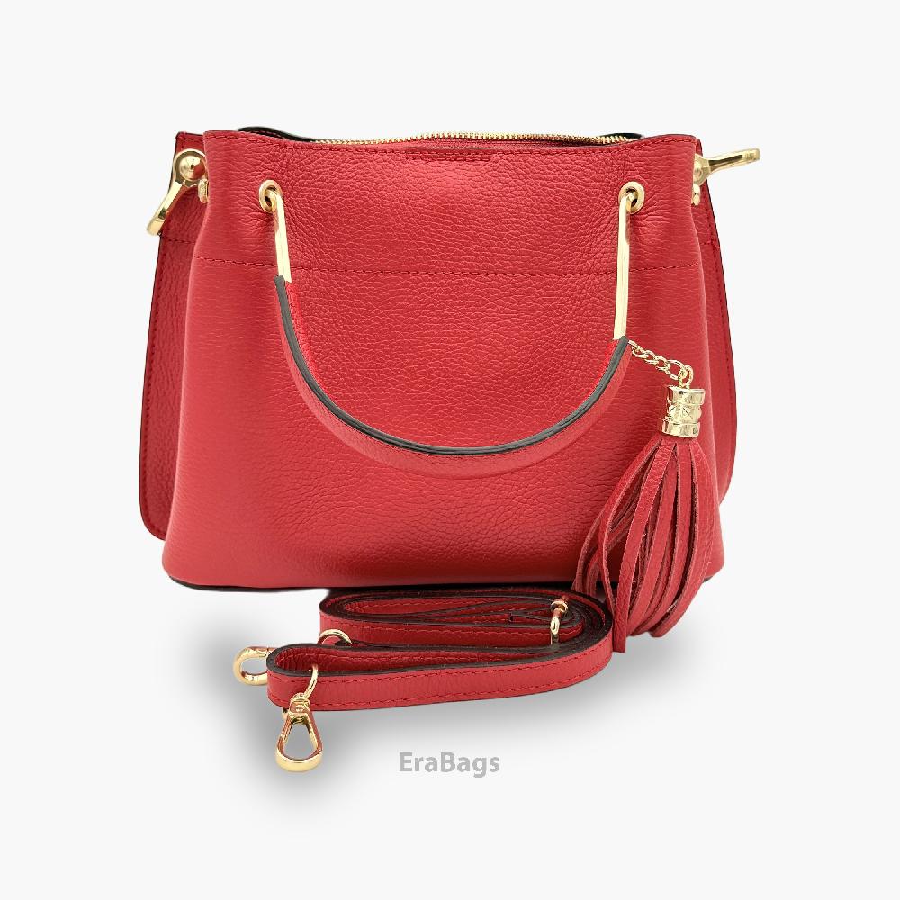 Sac à main en cuir véritable Made in Italy EB10094