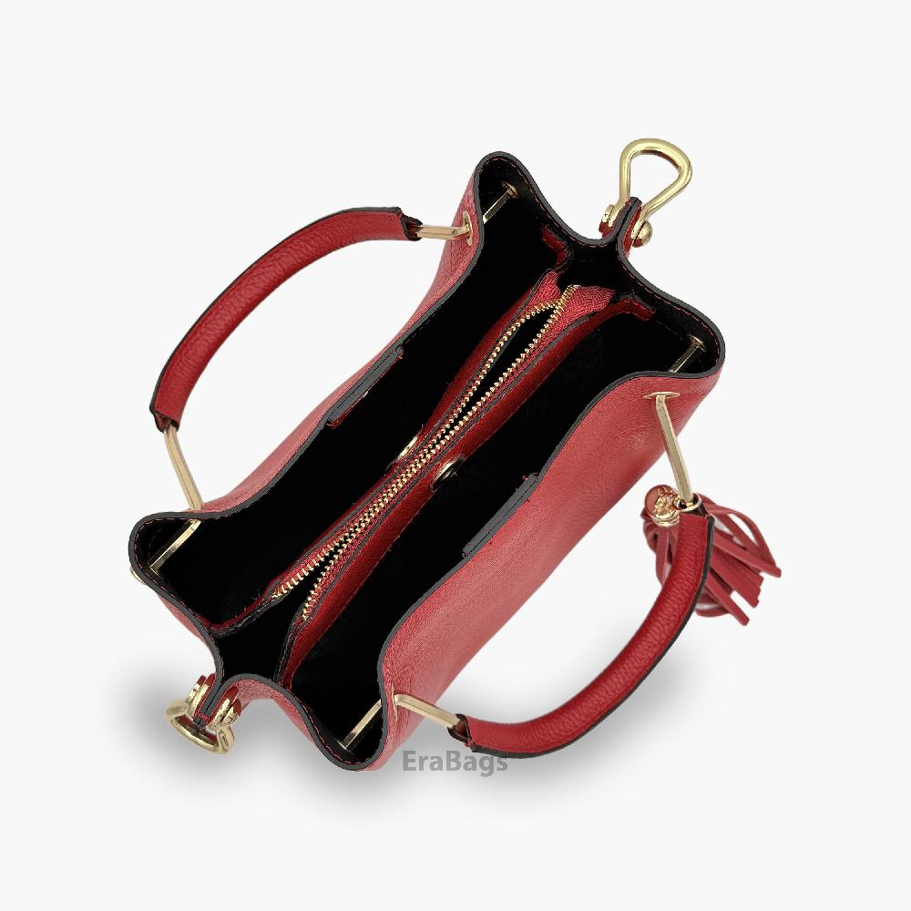 Sac à main en cuir véritable Made in Italy EB10094