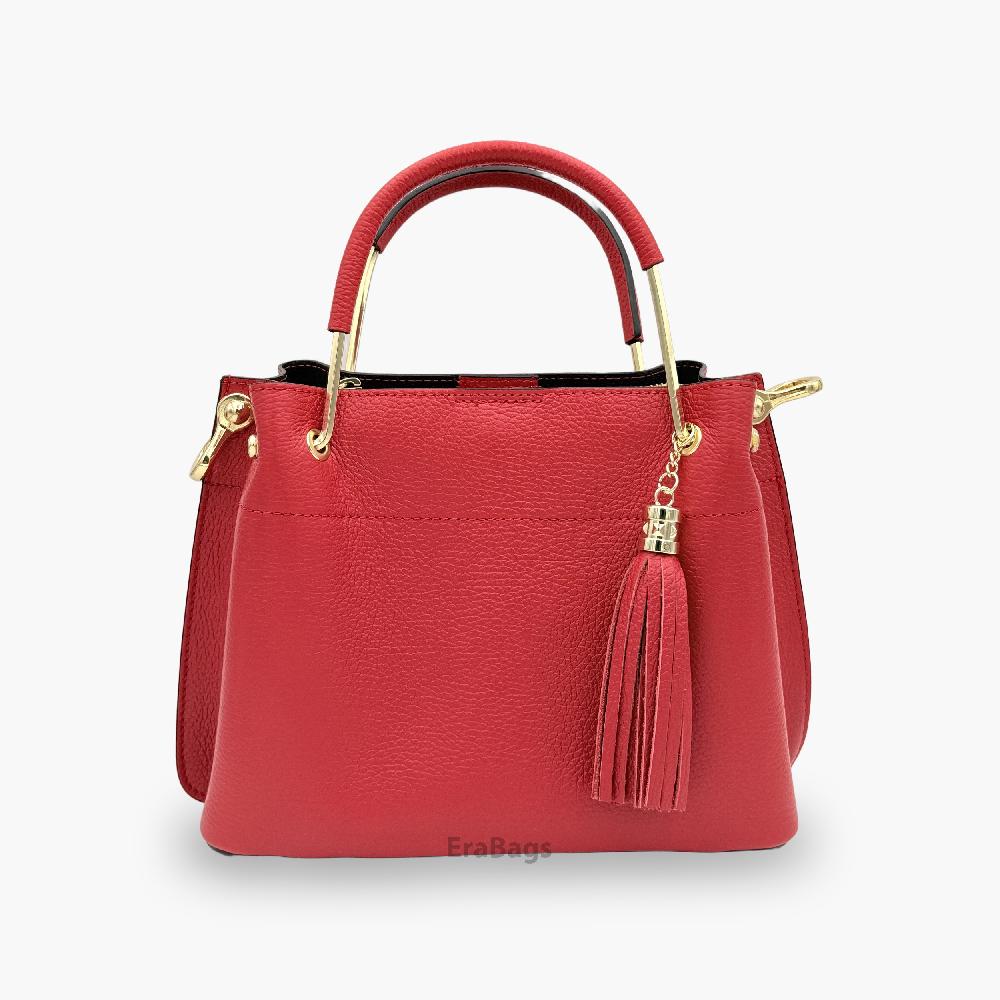 Sac à main en cuir véritable Made in Italy EB10094