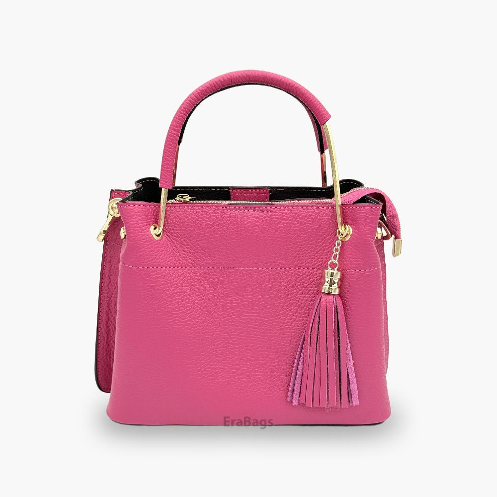 Sac à main en cuir véritable Made in Italy EB10094