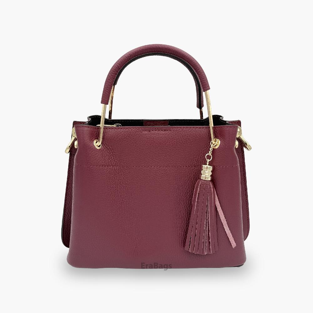 Sac à main en cuir véritable Made in Italy EB10094