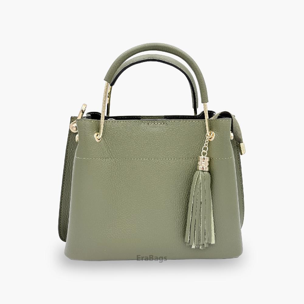 Sac à main en cuir véritable Made in Italy EB10094