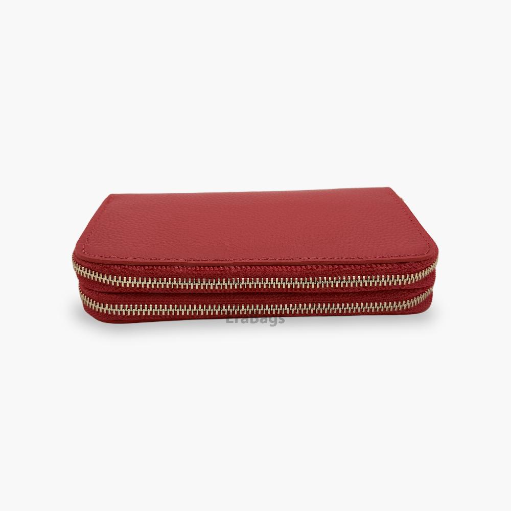 Cartera de piel auténtica made in Italy EB10095