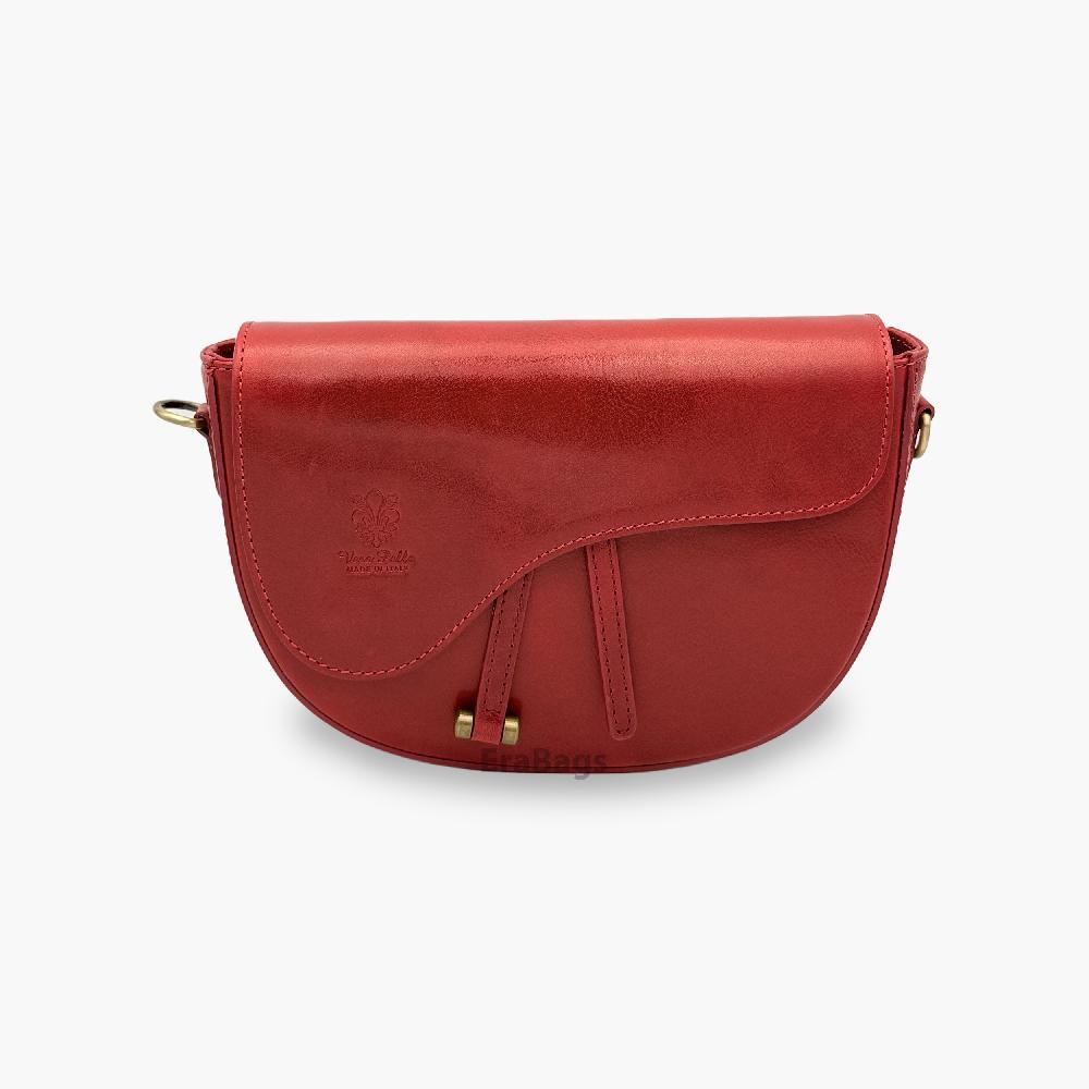 Buffered High Quality Genuine Leather Messenger Bag Made in Italy EB10099