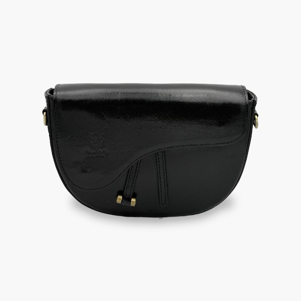 Buffered High Quality Genuine Leather Messenger Bag Made in Italy EB10099