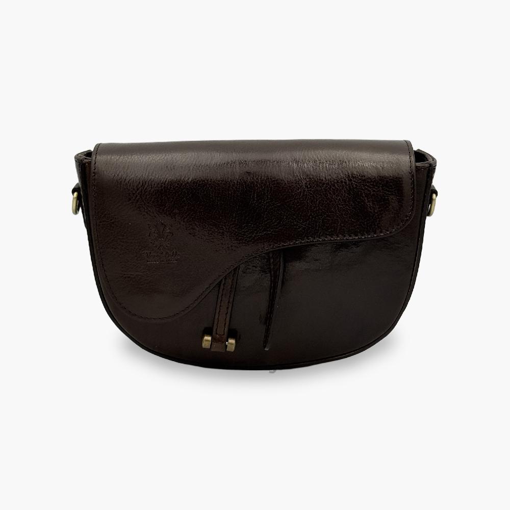 Buffered High Quality Genuine Leather Messenger Bag Made in Italy EB10099