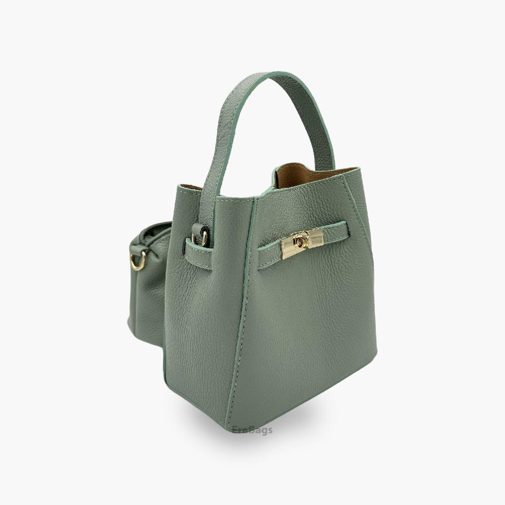 HandBag in Genuine Leather Made in Italy EB20001