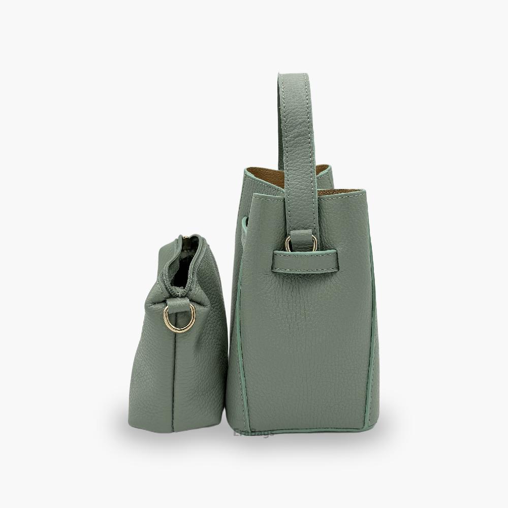 HandBag in Genuine Leather Made in Italy EB20001