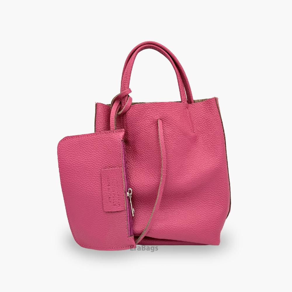 Borsa a mano in vera pelle, prodotta in Italia EB20002