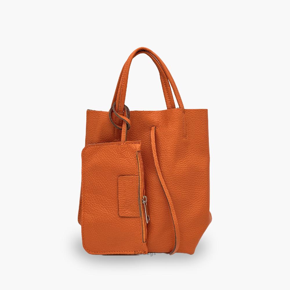 Borsa a mano in vera pelle, prodotta in Italia EB20002