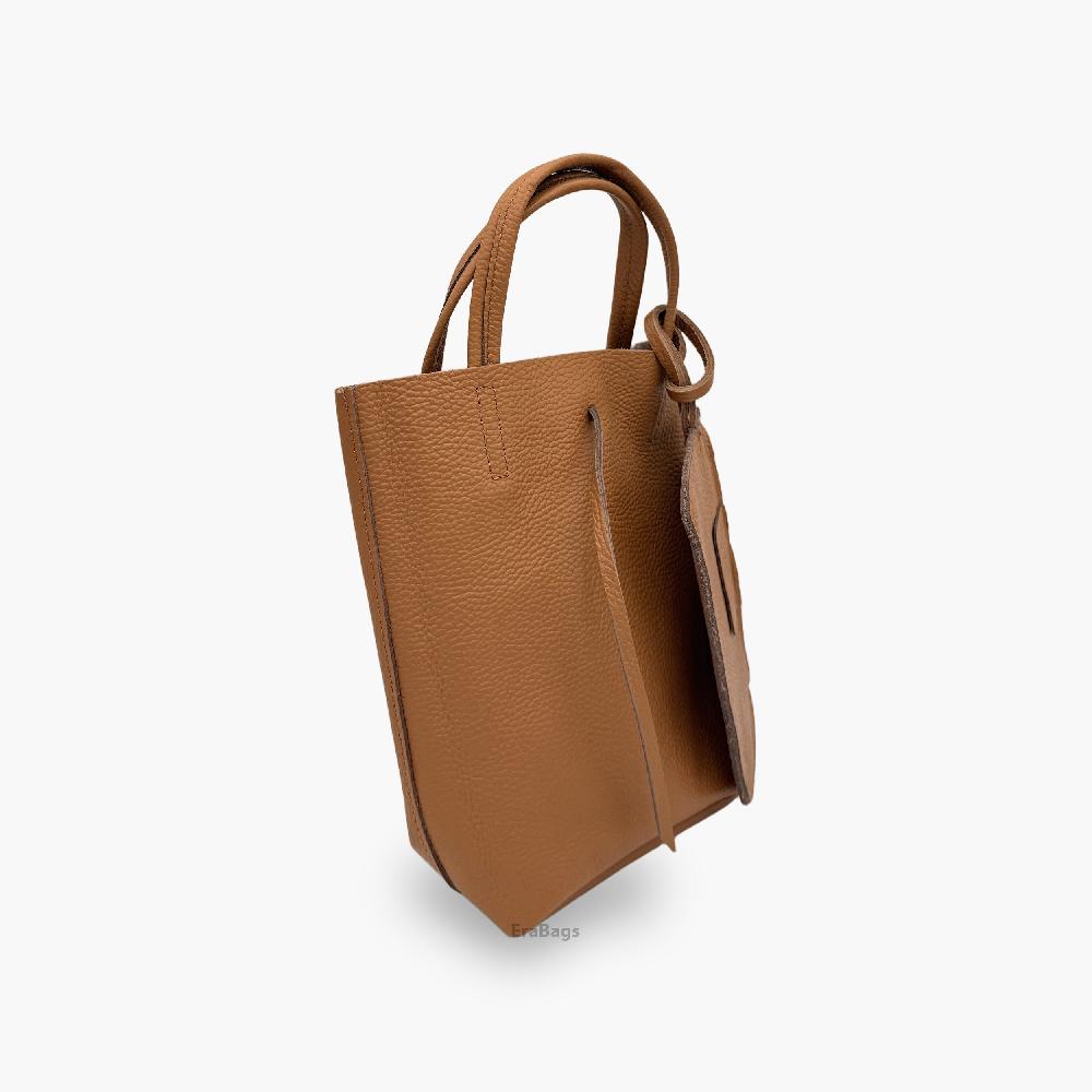 Borsa a mano in vera pelle, prodotta in Italia EB20002