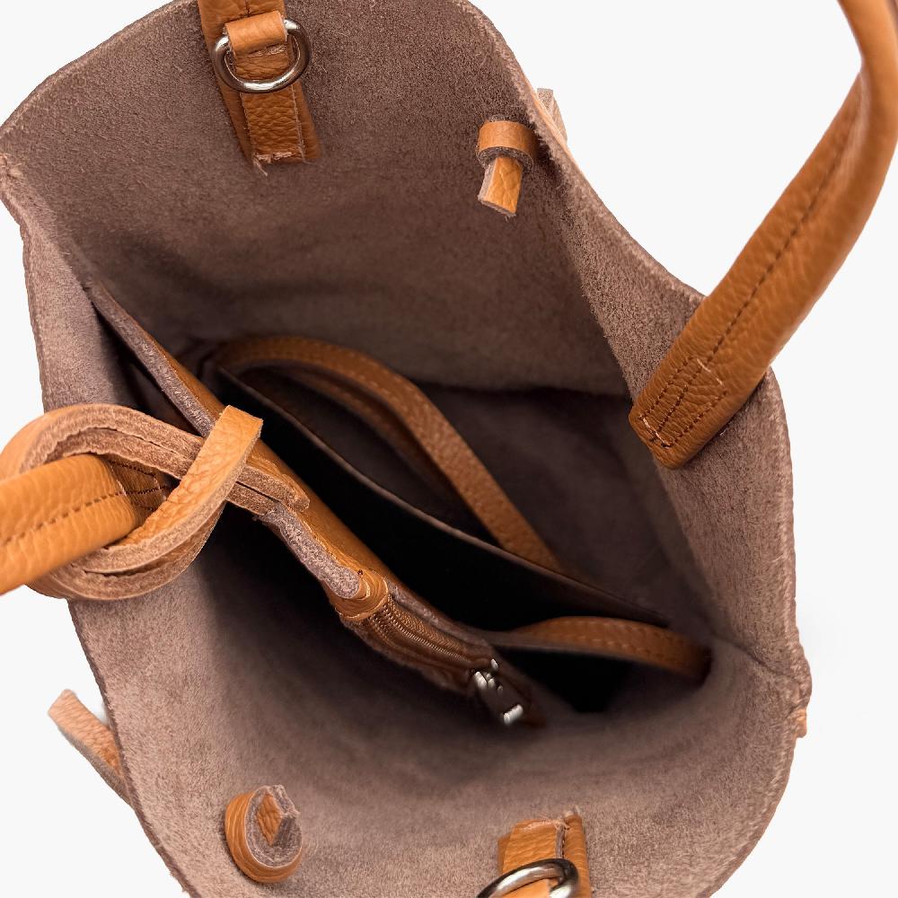 Borsa a mano in vera pelle, prodotta in Italia EB20002