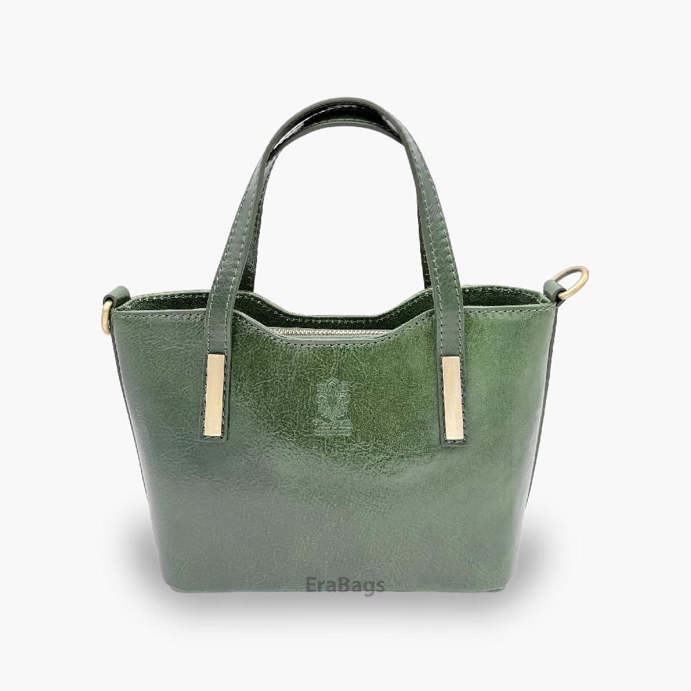 Borsa a mano in vera pelle, prodotta in Italia EB21