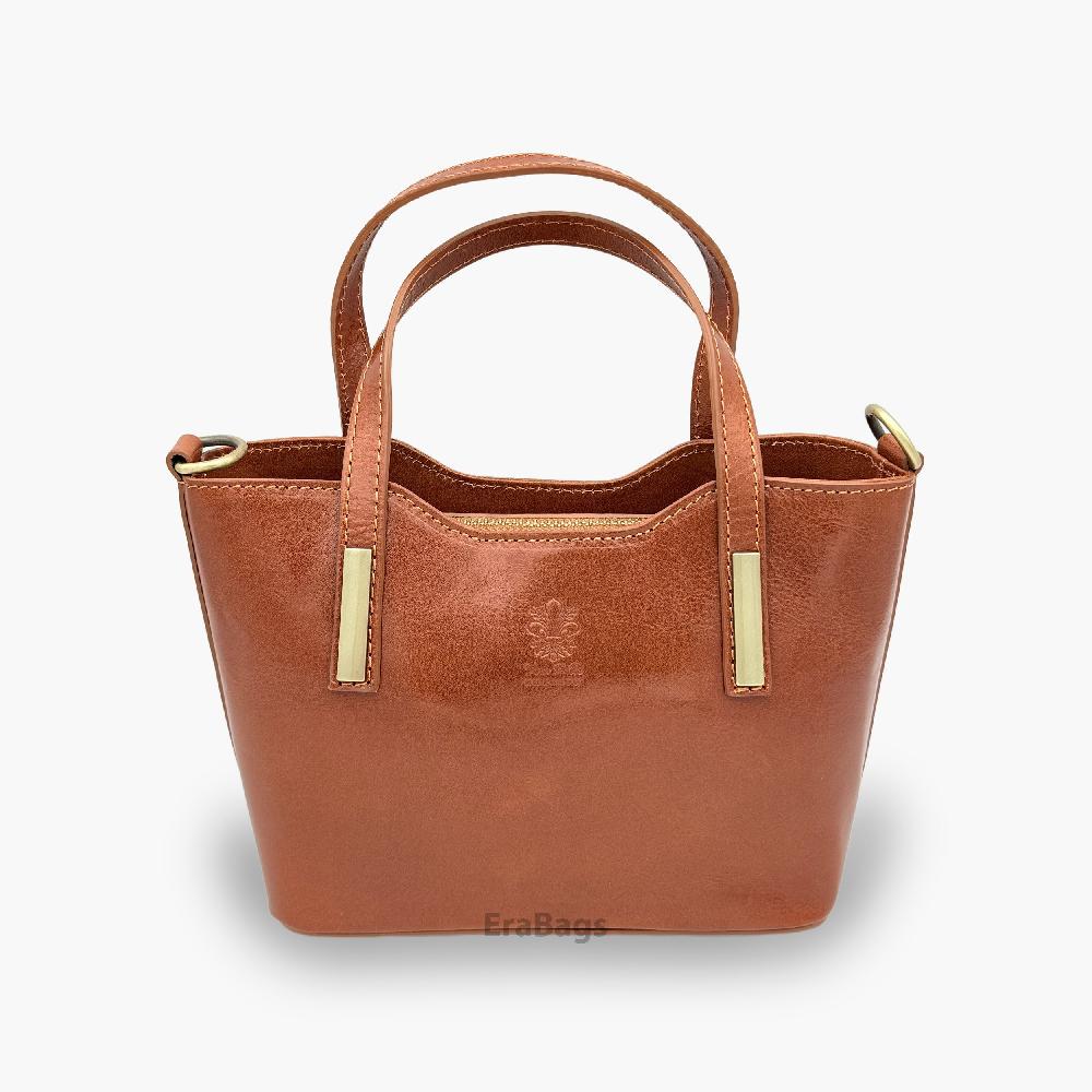 Borsa a mano in vera pelle, prodotta in Italia EB21