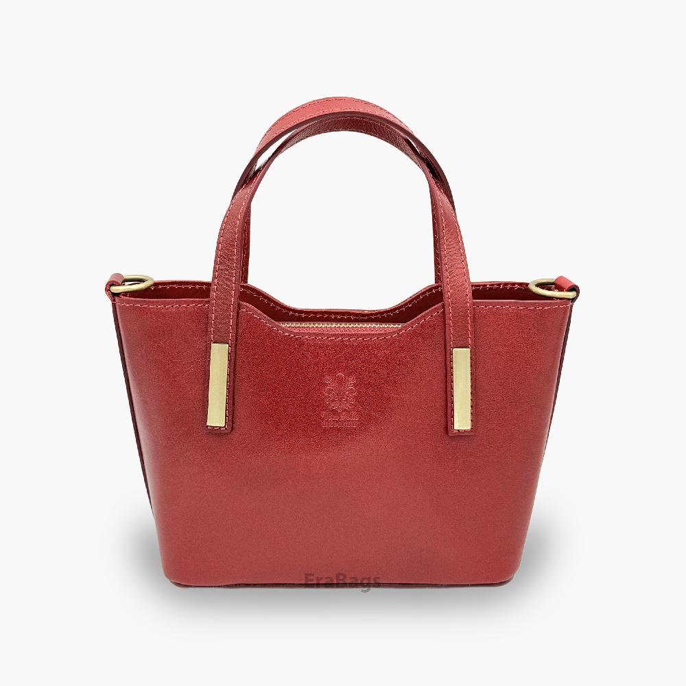 Borsa a mano in vera pelle, prodotta in Italia EB21