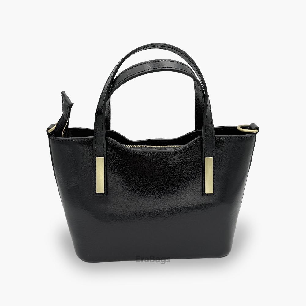 Borsa a mano in vera pelle, prodotta in Italia EB21