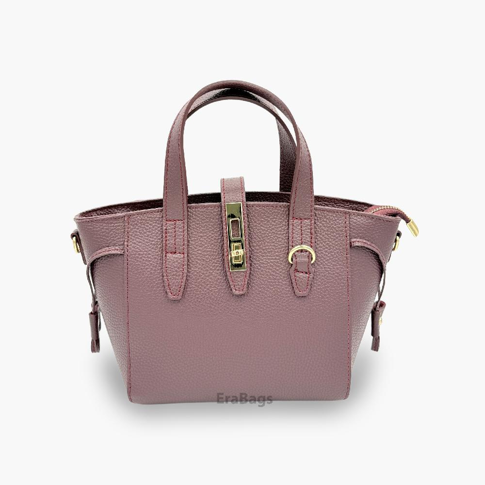 HandBag in Genuine Leather Made in Italy EB24