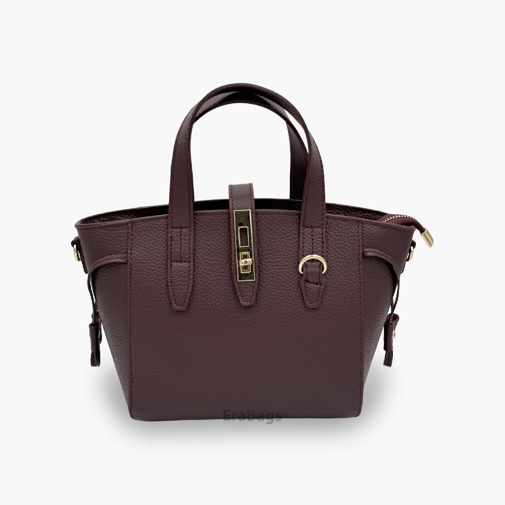 HandBag in Genuine Leather Made in Italy EB24