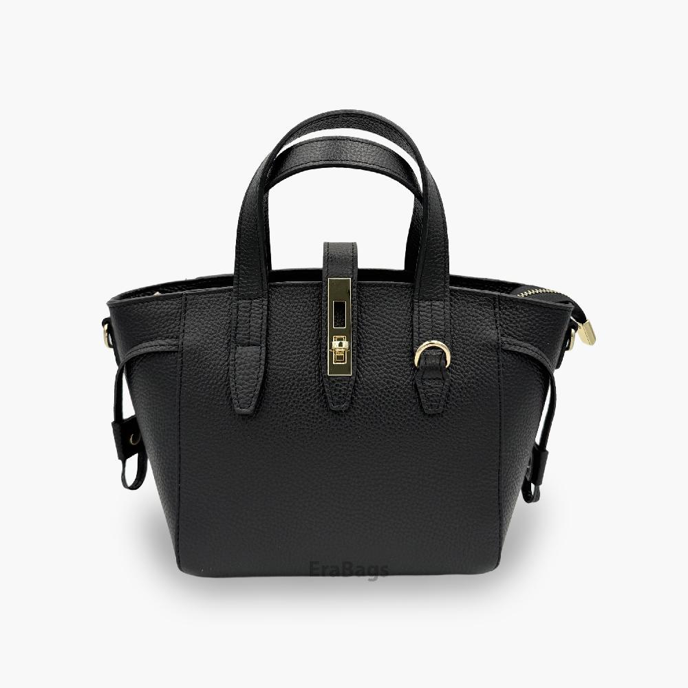 HandBag in Genuine Leather Made in Italy EB24