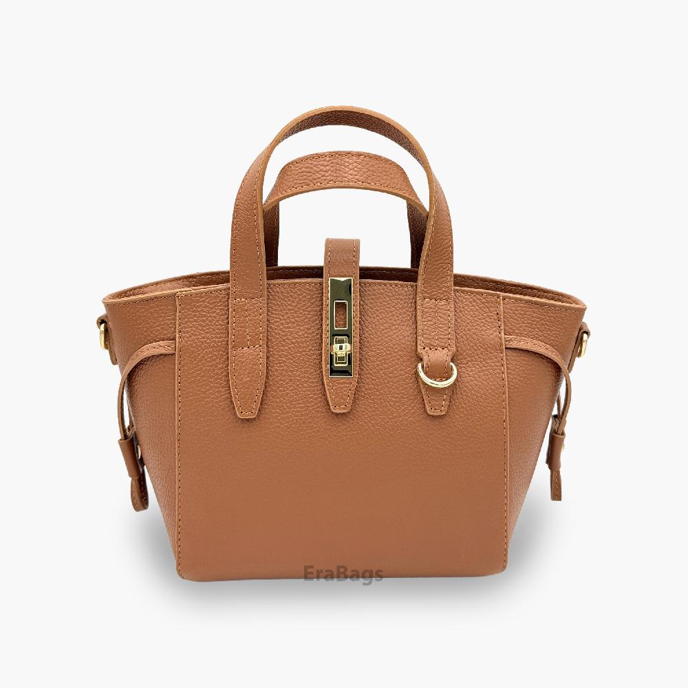 HandBag in Genuine Leather Made in Italy EB24
