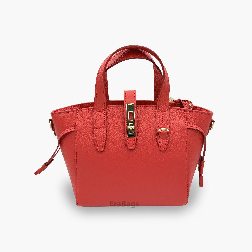HandBag in Genuine Leather Made in Italy EB24