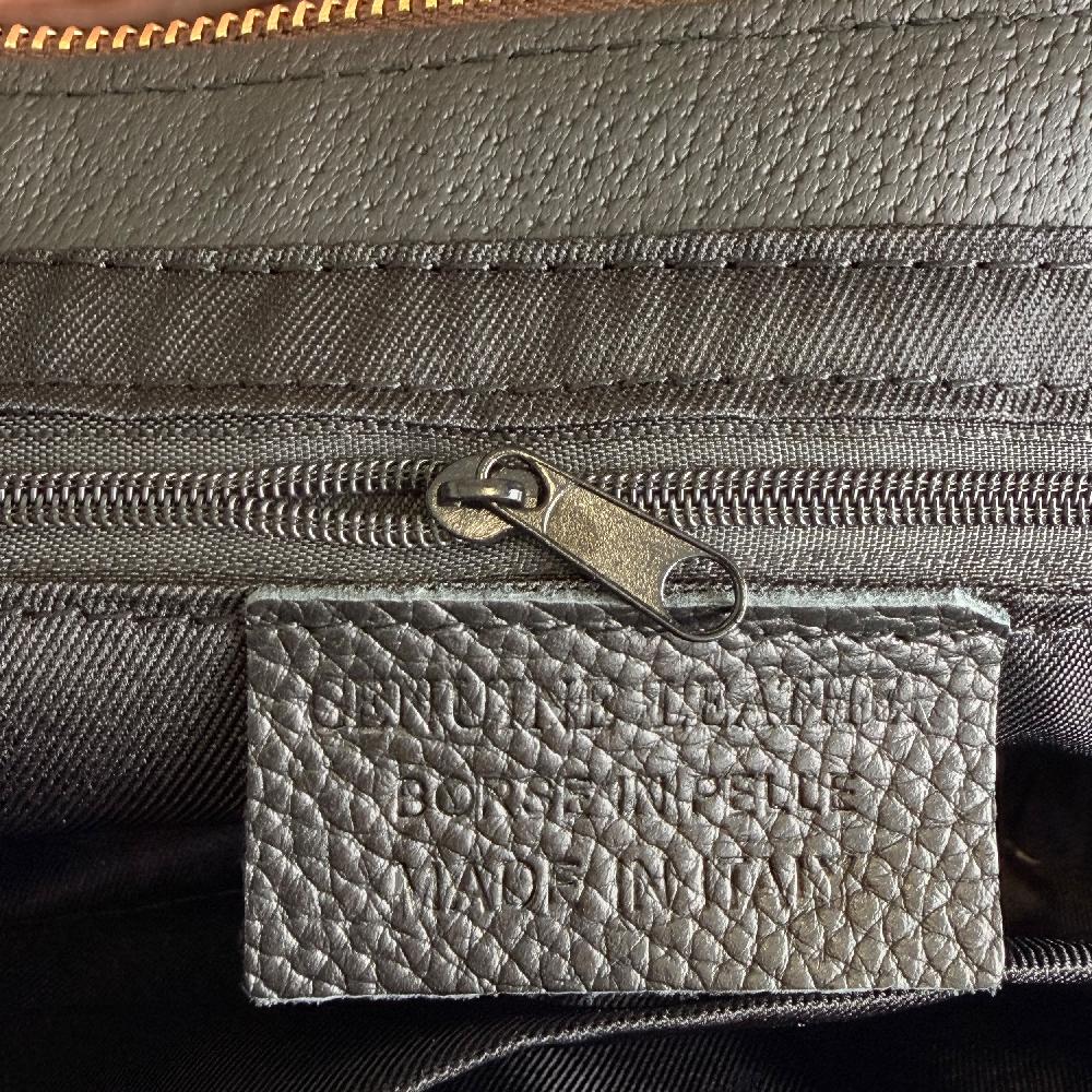HandBag in Genuine Leather Made in Italy EB24
