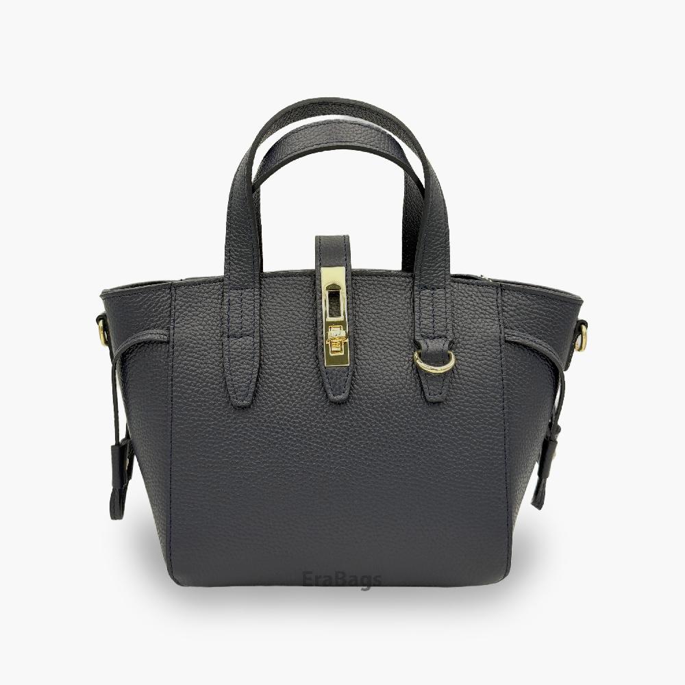 HandBag in Genuine Leather Made in Italy EB24