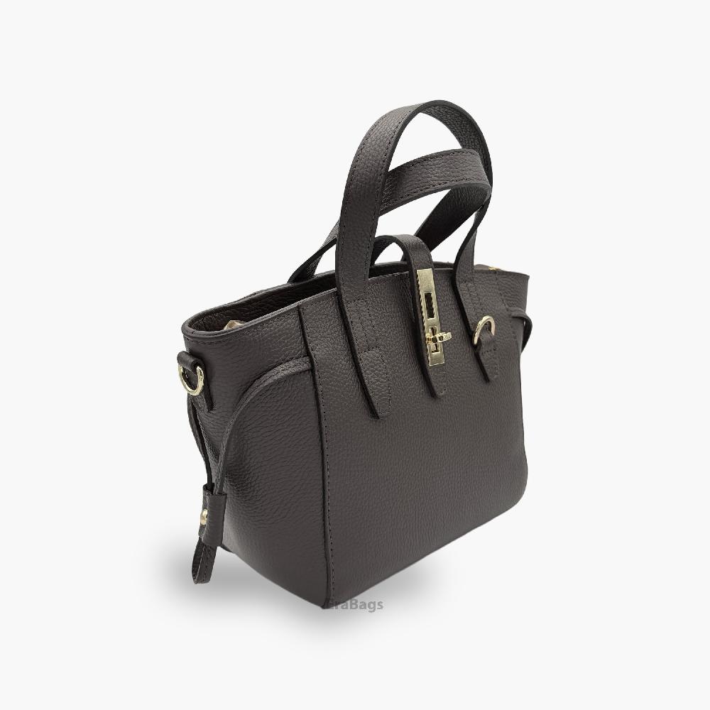 HandBag in Genuine Leather Made in Italy EB24