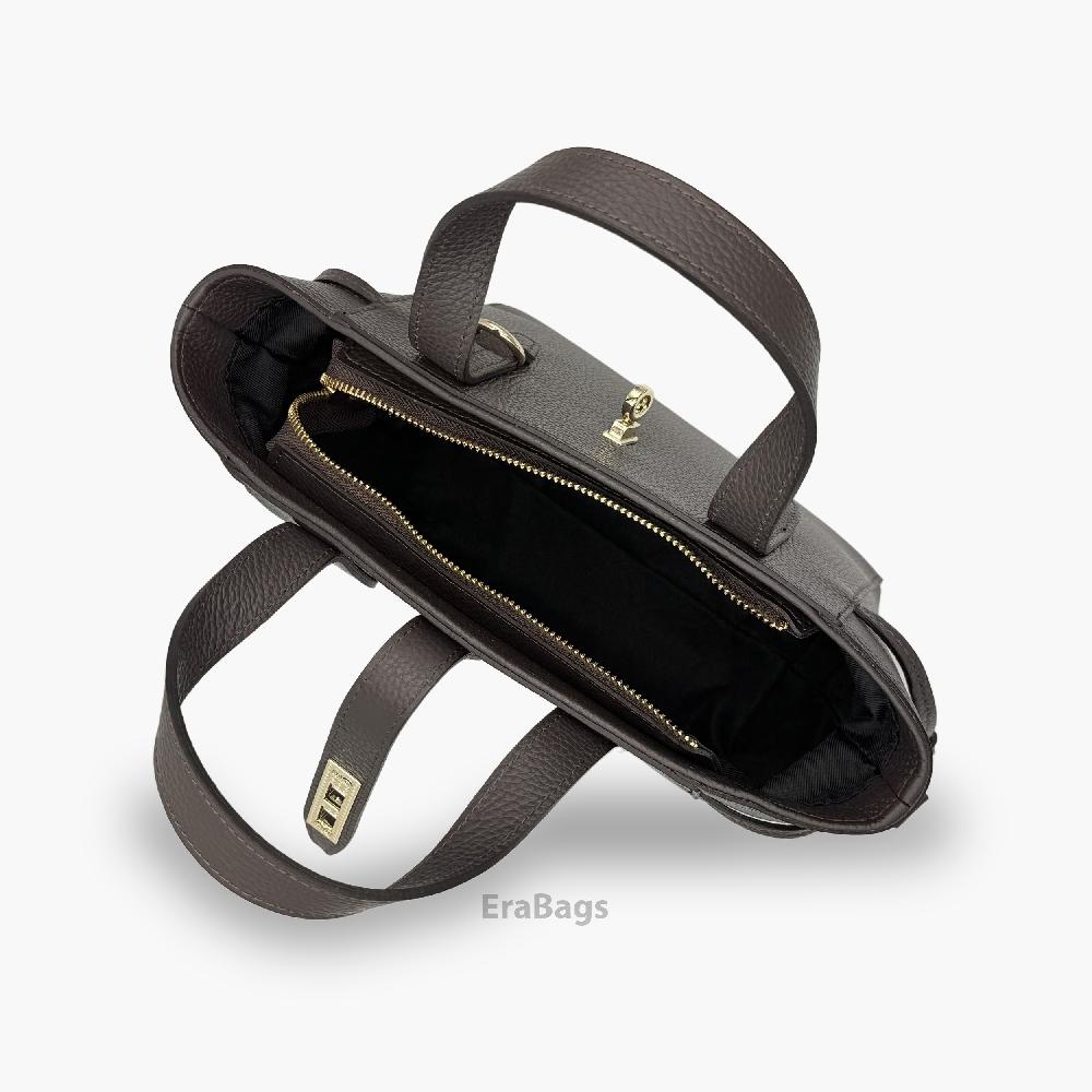 HandBag in Genuine Leather Made in Italy EB24