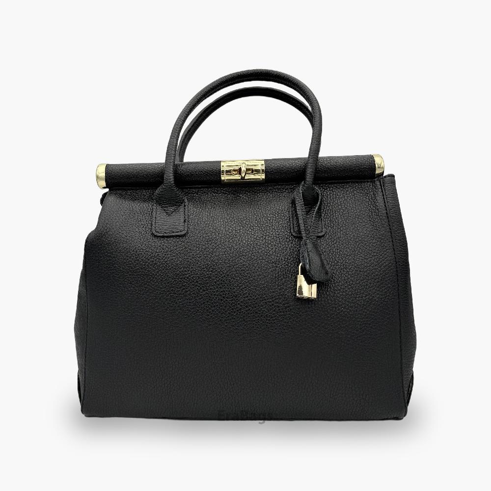 Borsa a mano in vera pelle, prodotta in Italia EB20012
