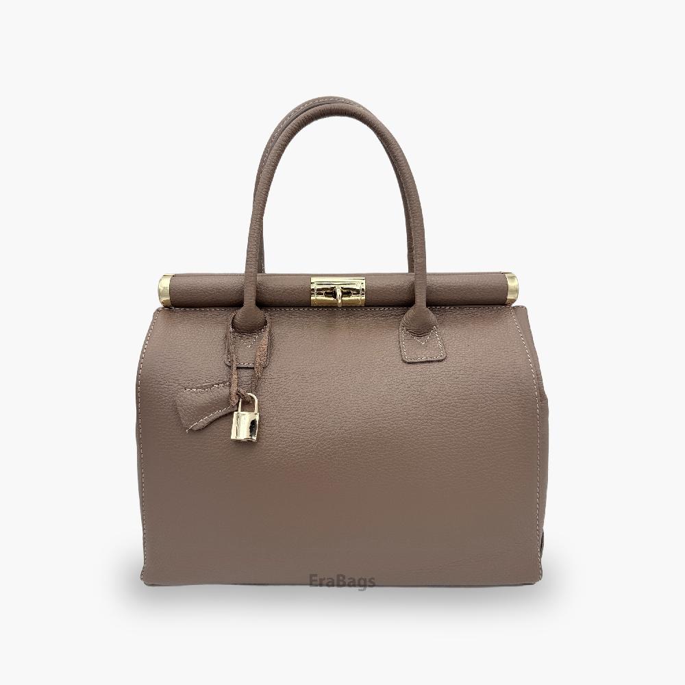 Borsa a mano in vera pelle, prodotta in Italia EB20012