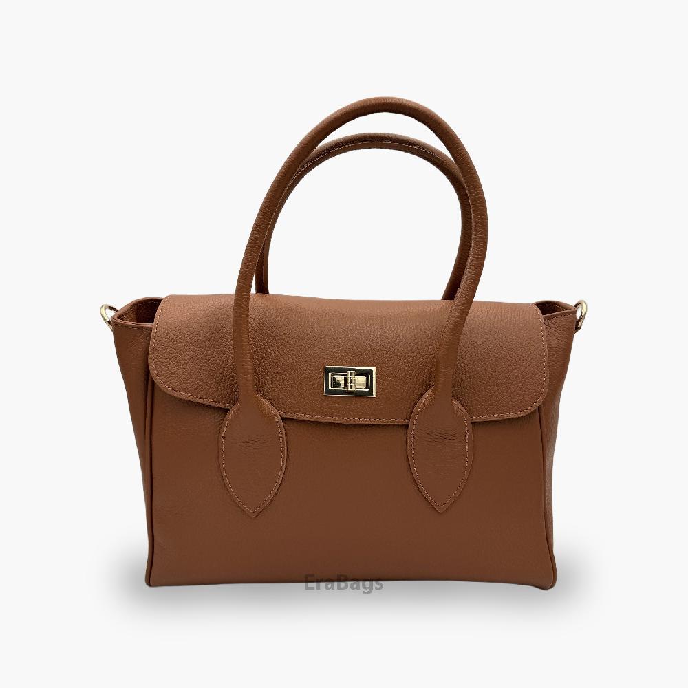 Shoulder Bag in Genuine Leather Made in Italy EB20016