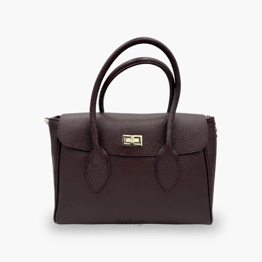 Shoulder Bag in Genuine Leather Made in Italy EB20016