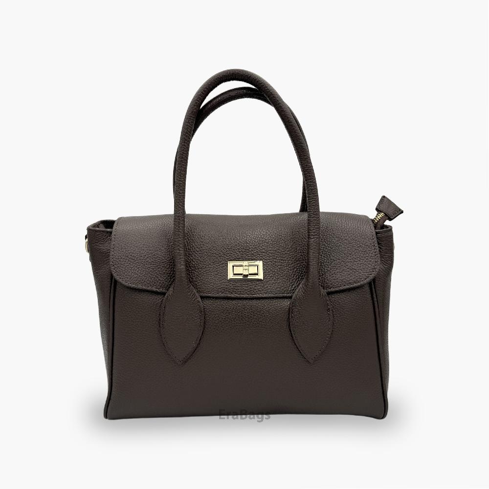 Shoulder Bag in Genuine Leather Made in Italy EB20016