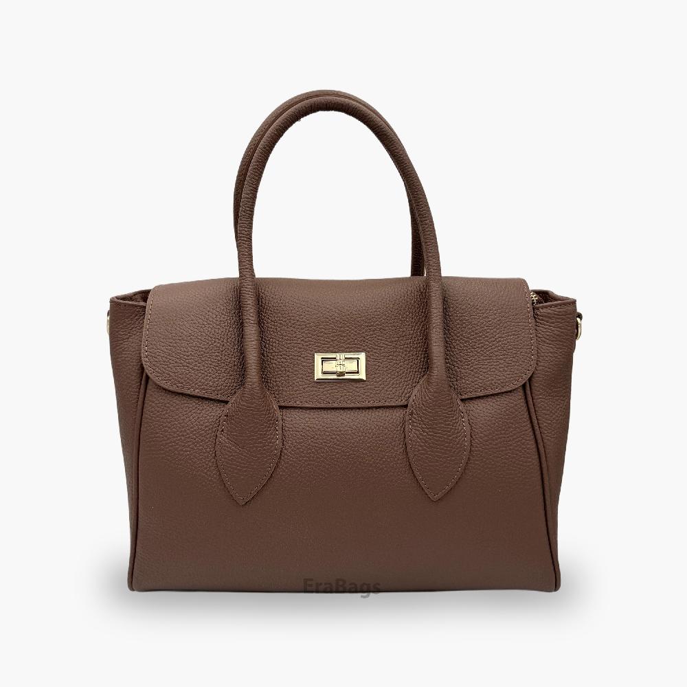 Shoulder Bag in Genuine Leather Made in Italy EB20016