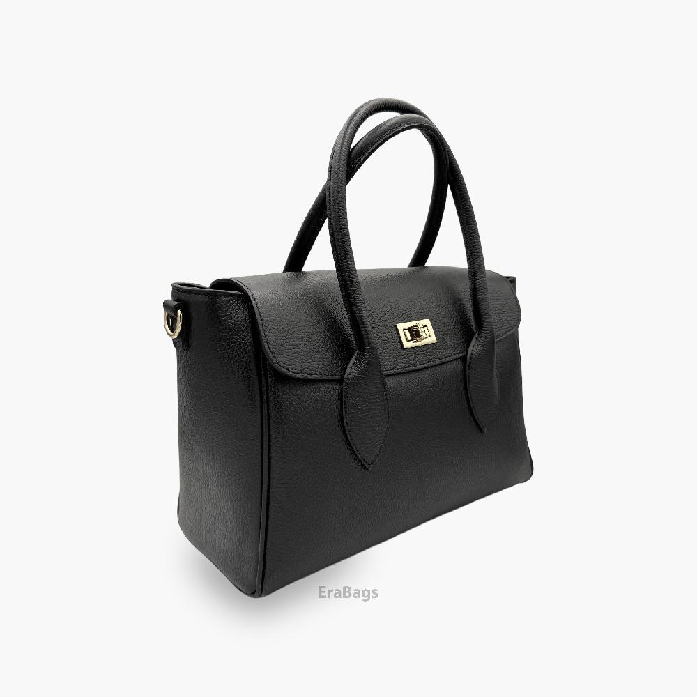 Shoulder Bag in Genuine Leather Made in Italy EB20016
