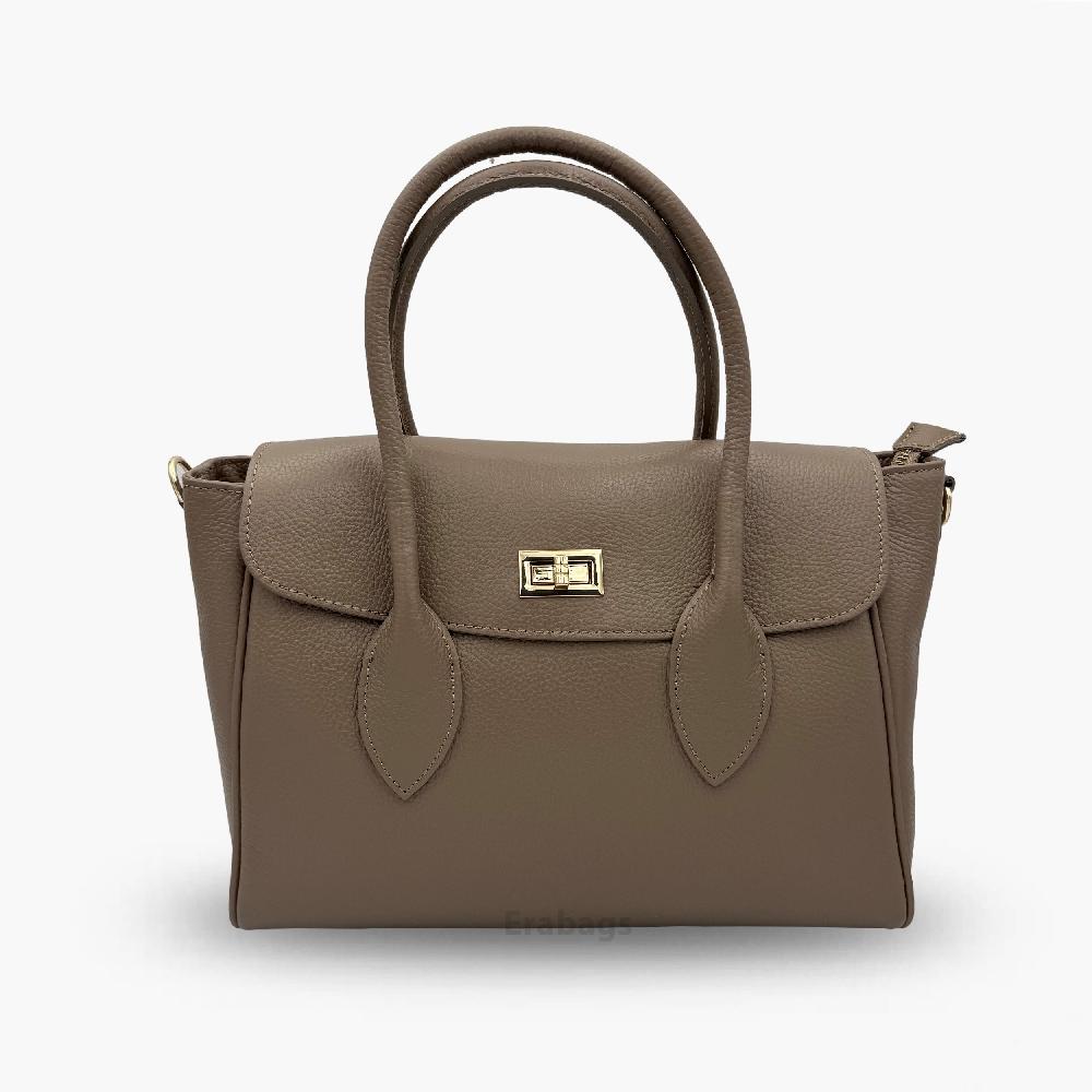 Shoulder Bag in Genuine Leather Made in Italy EB20016