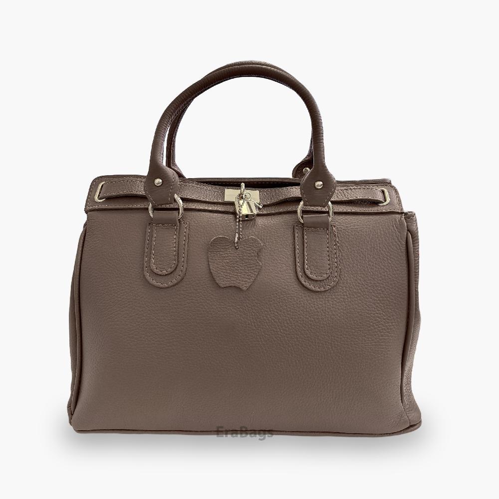 Handbag in Genuine Leather Made in Italy EB20017