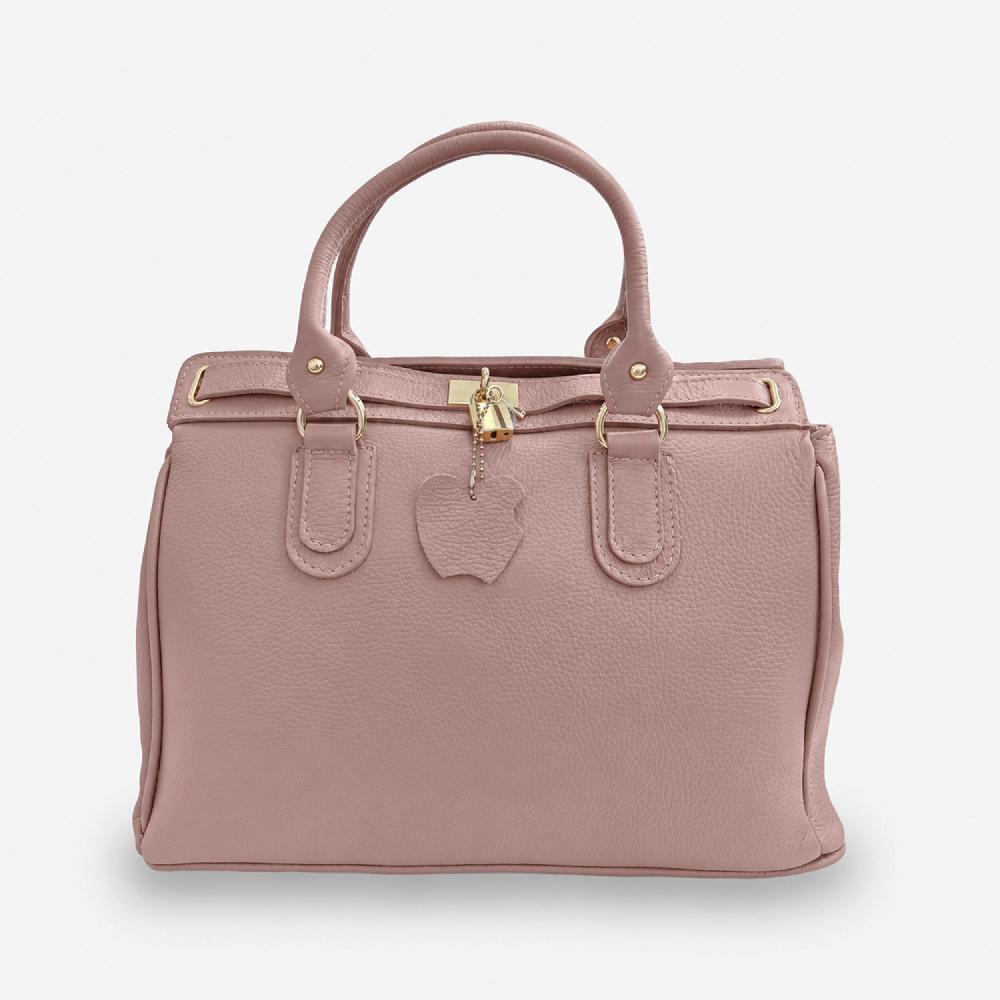 Handbag in Genuine Leather Made in Italy EB20017
