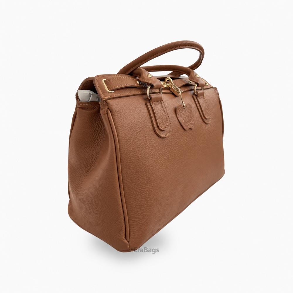 Handbag in Genuine Leather Made in Italy EB20017